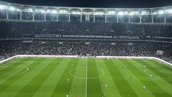 Spor Toto Süper Lig'in 24. haftasında Beşiktaş ile MKE Ankaragücü arasında 5 Mart Pazar günü Vodafone Park'ta oynanacak karşılaşmada konuk ekip taraftarları yer alamayacak. - Sputnik Türkiye