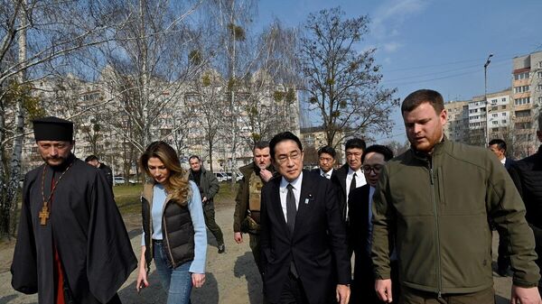 Japonya Başbakanı Fumio Kişida'nın Ukrayna ziyareti - Sputnik Türkiye