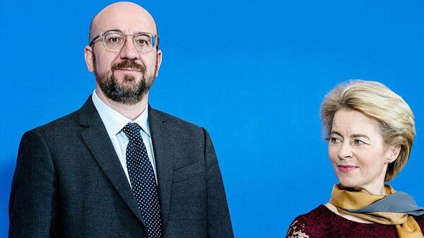 Charles Michel ile Ursula von der Leyen - Sputnik Türkiye