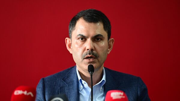 Çevre, Şehircilik ve İklim Değişikliği Bakanı Murat Kurum, - Sputnik Türkiye
