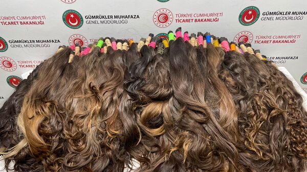 Sabiha Gökçen Havalimanı’nda 68 kilo insan saçı bulundu - Sputnik Türkiye