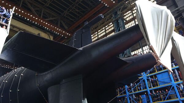 Rusya tarafından geliştirilen süper nükleer torpido ( insansız sualtı aracı) Poseidon - Sputnik Türkiye
