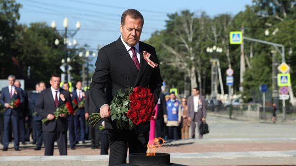 Rusya Güvenlik Konseyi Başkan Yardımcısı Dmitriy Medvedev  - Sputnik Türkiye