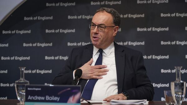 İngiltere Merkez Bankası (BoE) Başkanı Andrew Bailey - Sputnik Türkiye