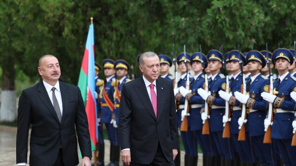 Cumhurbaşkanı Erdoğan Nahçıvan'da - Sputnik Türkiye