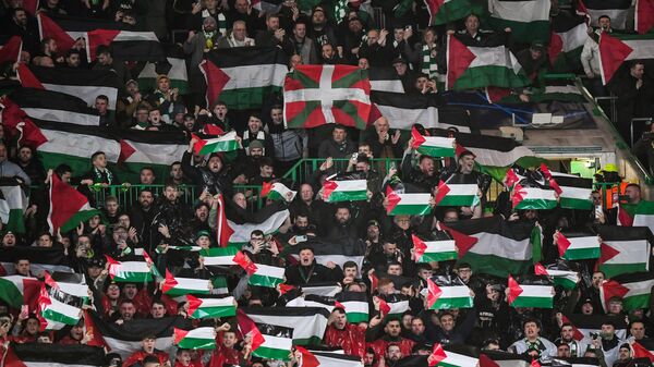 İskoç futbol kulübü Celtic Filistin destek - Sputnik Türkiye