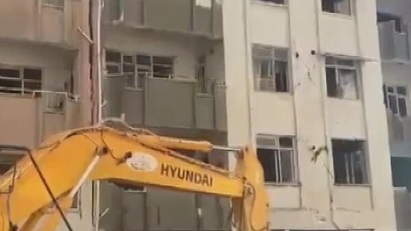 bina yıkım - Sputnik Türkiye