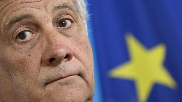 İtalya Başbakan Yardımcısı ve Dışişleri Bakanı Antonio Tajani - Sputnik Türkiye