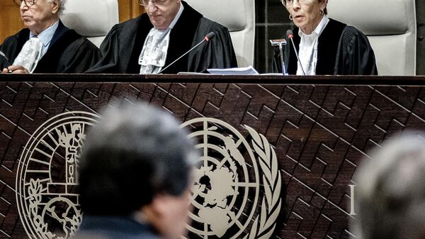 Uluslararası Adalet Divanı International Court of Justice ICJ - Sputnik Türkiye