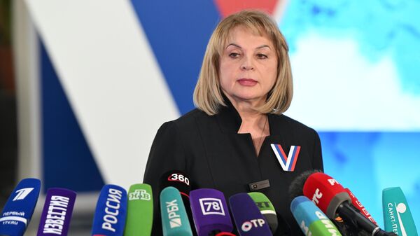 Rusya Merkez Seçim Komisyonu Başkanı Ella Pamfilova - Sputnik Türkiye