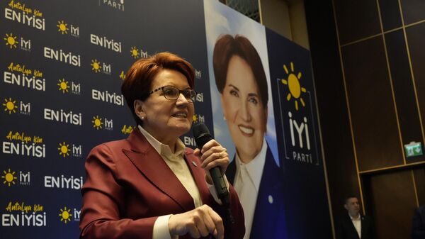 İYİ Parti Genel Başkanı Meral Akşener, - Sputnik Türkiye