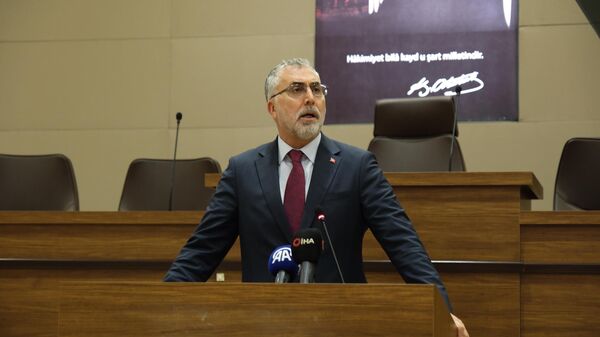 Çalışma ve Sosyal Güvenlik Bakanı Vedat Işıkhan, - Sputnik Türkiye