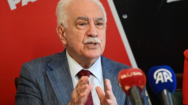 Vatan Partisi Genel Başkanı Doğu Perinçek - Sputnik Türkiye