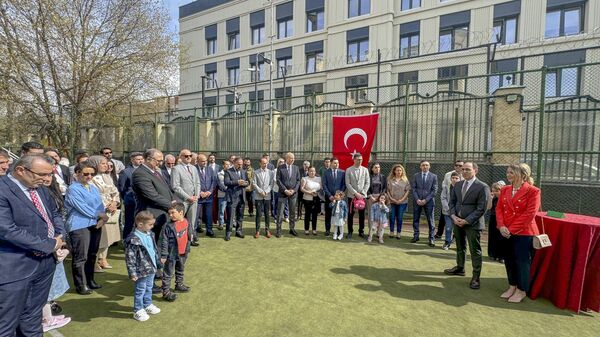Türk Büyükelçiliği'nde bayramlaşma - Sputnik Türkiye