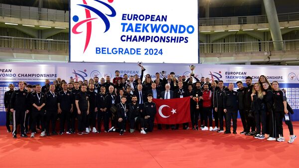 Türkiye, Avrupa Tekvando Şampiyonası'nda birinci oldu - Sputnik Türkiye