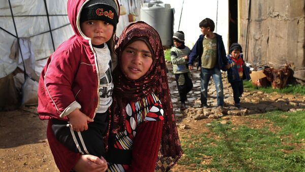 Suriyeli sığınmacılar-Lübnan - Sputnik Türkiye