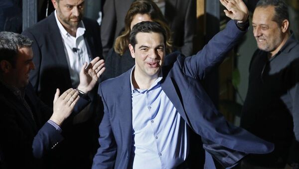 Yunanistan seçimleri - SYRIZA lideri Aleksis Tsipras - Sputnik Türkiye
