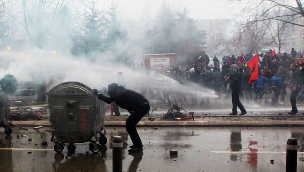 Kosova protesto gösterileri - Sputnik Türkiye
