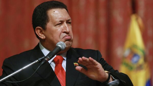Venezüella Devlet Başkanı Hugo Chavez - Sputnik Türkiye