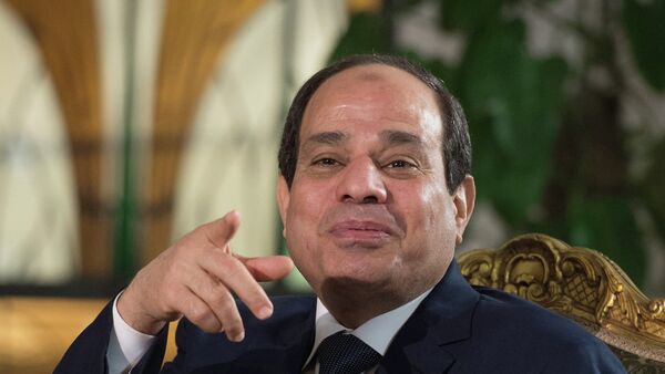 Mısır Cumhurbaşkanı Abdulfettah el Sisi, Libya'ya uluslararası müdahale çağrısı yaptı. - Sputnik Türkiye