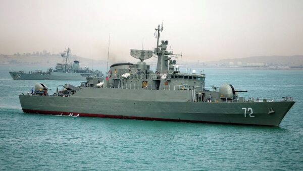 İran savaş gemileri - Sputnik Türkiye