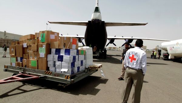 Yemen için insani yardım - Sputnik Türkiye