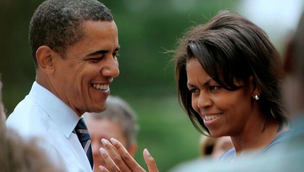 Barack Obama ve Michelle Obama - Sputnik Türkiye