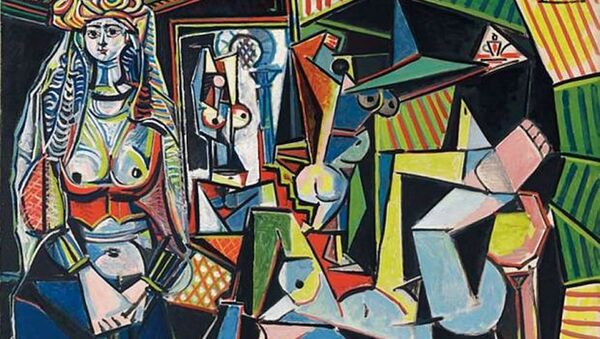 Pablo Picasso’nun ‘Les femmes d'Alger, Version O’ (Cezayirli Kadınlar, Versiyon O) adlı tablosu - Sputnik Türkiye