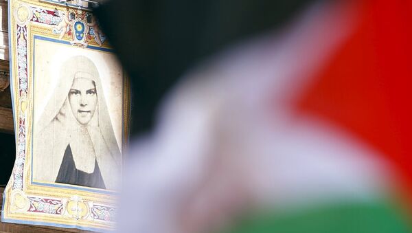 Vatikan'da iki Filistinli rahibe azize ilan edildi - Sputnik Türkiye