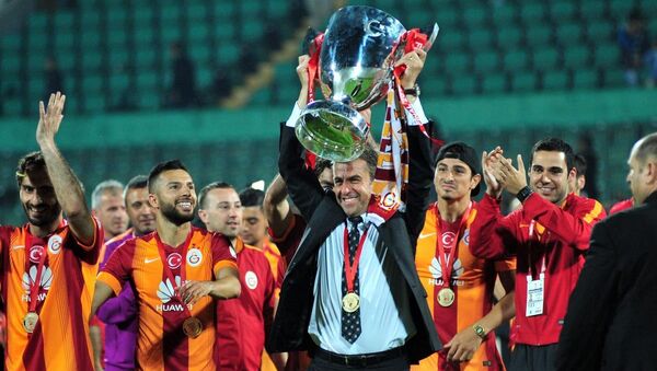 Ziraat Türkiye Kupasını kazanan Galatasaray - Sputnik Türkiye