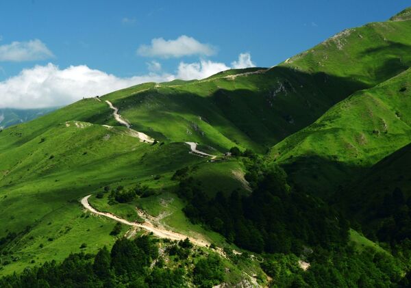 Çeçenistan'ın dağları - Sputnik Türkiye