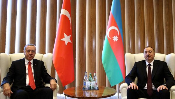 Recep Tayyip Erdoğan & İlham Aliyev - Sputnik Türkiye