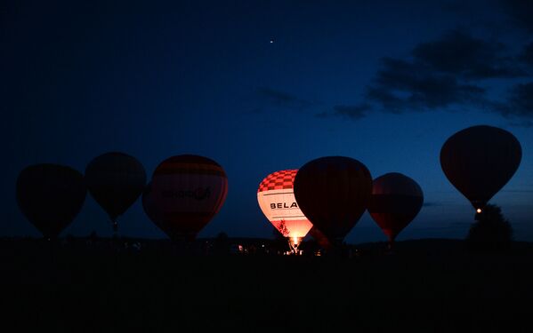 Balonlar, 14. Rusya’nın Altın Halkası Balon Festivali - Sputnik Türkiye