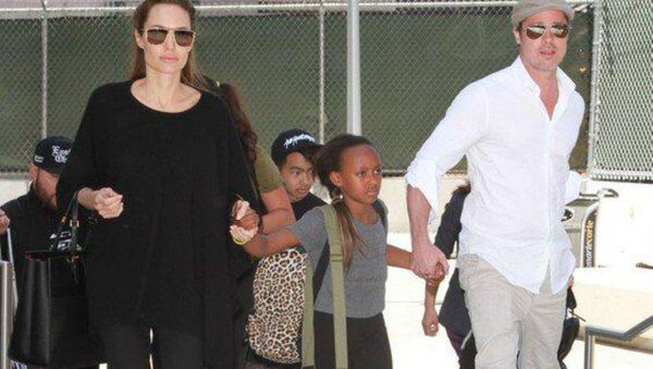 Angelina Jolie ve Brad Pitt çifti - Sputnik Türkiye