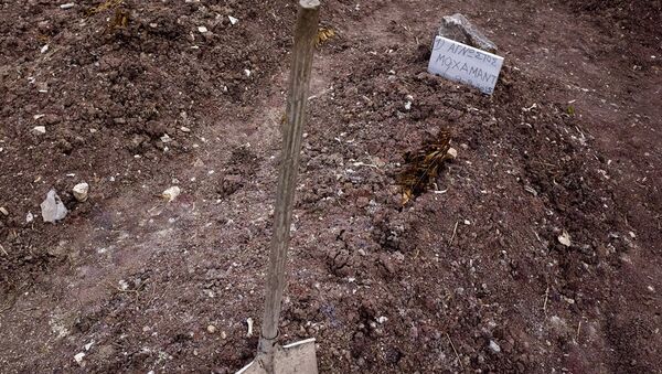 Midilli'deki göçmen mezarlığı - Sputnik Türkiye