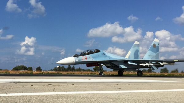 Russian military aircraft at Syria's Hmeimim airfield - Sputnik Türkiye