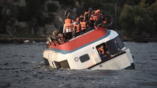 Yunanistan - Ege Denizi - sığınmacı - Sputnik Türkiye