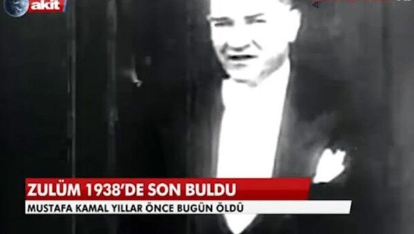 Akit TV'nin Mustafa Kemal Atatürk haberi. - Sputnik Türkiye