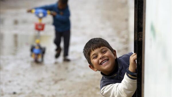 Lübnan'daki Suriyeli sığınmacıların kış çilesi - Sputnik Türkiye