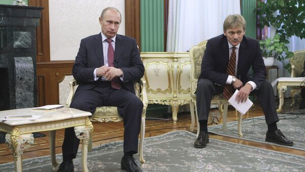 Rusya Devlet Başkanı Vladimir Putin - Kremlin Sözcüsü Dmitriy Peskov - Sputnik Türkiye