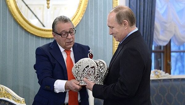 Putin imparatorluk tacını giymeyi reddetti - Sputnik Türkiye