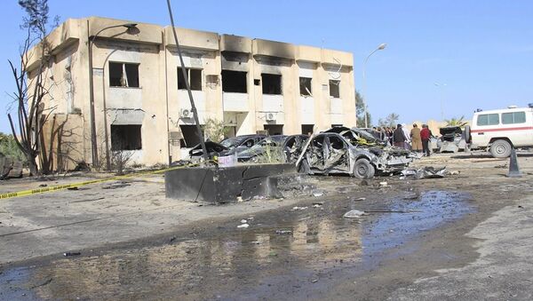 Libya'da polis okuluna saldırı - Sputnik Türkiye
