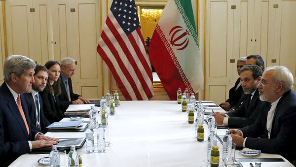 ABD Dışişleri Bakanı John Kerry- İran Dışişleri Bakanı Muhammed Cevad Zarif - Sputnik Türkiye
