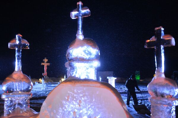 Rusya'da Vaftiz kutlaması - Sputnik Türkiye