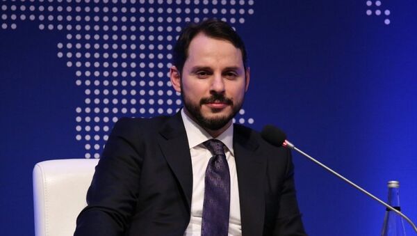 Enerji ve Tabii Kaynaklar Bakanı Berat Albayrak - Sputnik Türkiye