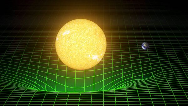 Dünya’nın ve Güneş’in uzay ve zamanı eğmesine dair bir bilgisayar simülasyonu - Sputnik Türkiye