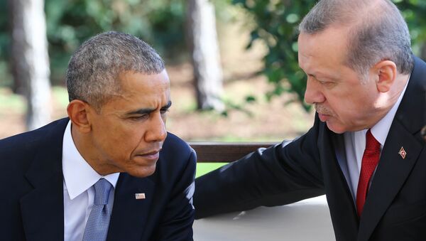 Recep Tayyip Erdoğan - Barack Obama - Sputnik Türkiye
