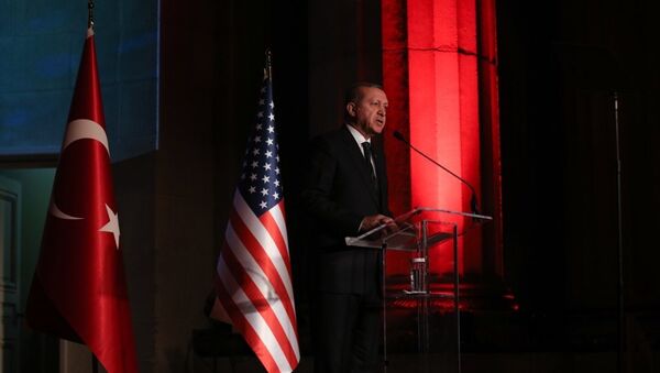 Cumhurbaşkanı Recep Tayyip Erdoğan ABD'de - Sputnik Türkiye