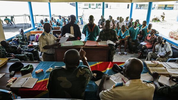Orta Afrika Cumhuriyeti’nde bulunan MINUSCA barış gücü misyonunda görev yapan 3 Kongolu askerin yargılanmasına başlandı. - Sputnik Türkiye