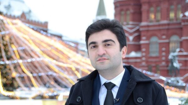 Azerbaycan-Slav Gençleri Rusya Temsilciliği İcra Başkanı Hazar Karayev - Sputnik Türkiye
